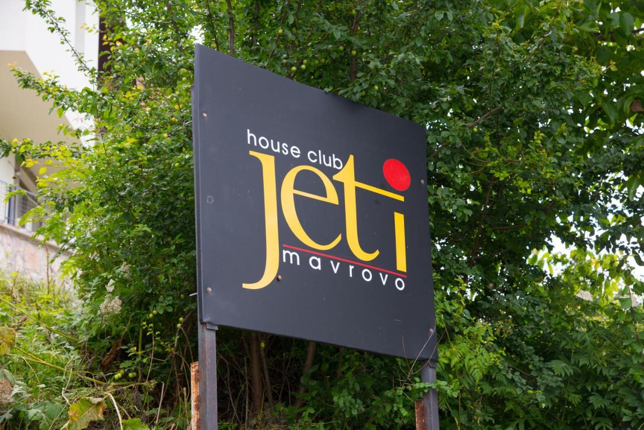 Yeti Guest House Mavrovo Exterior foto